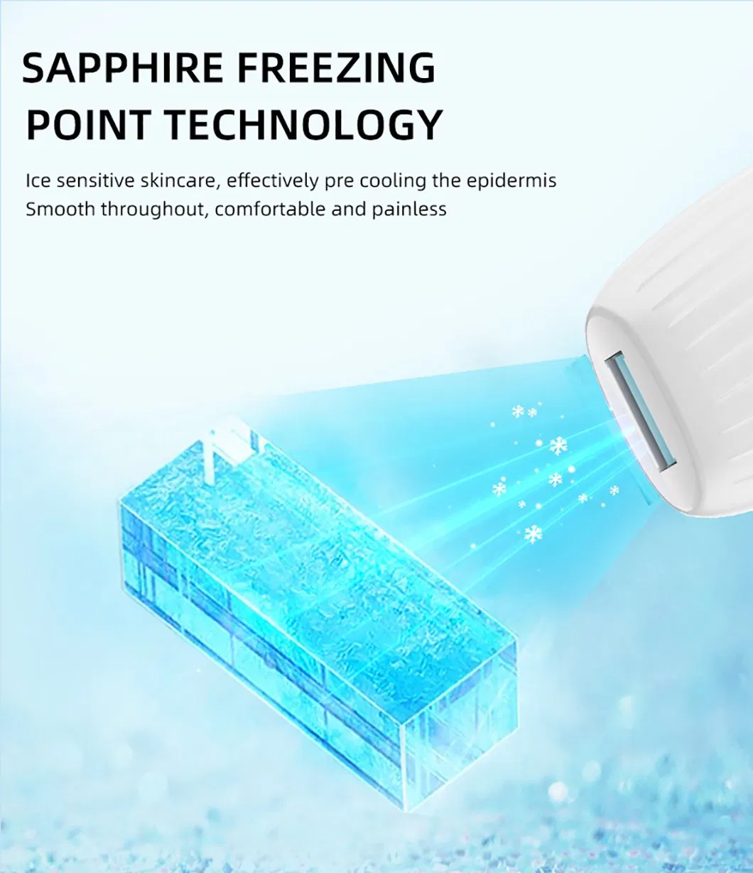 Customization OEM Manual Flash Handle IPL Laser Hair Removal Appliances Epilator Machine