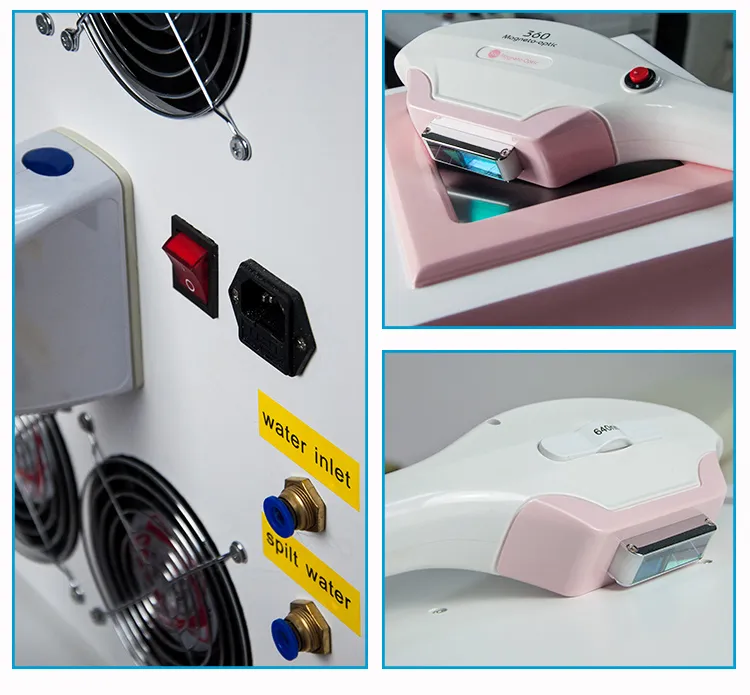 IPL Hair Removal Device Handpiece Details