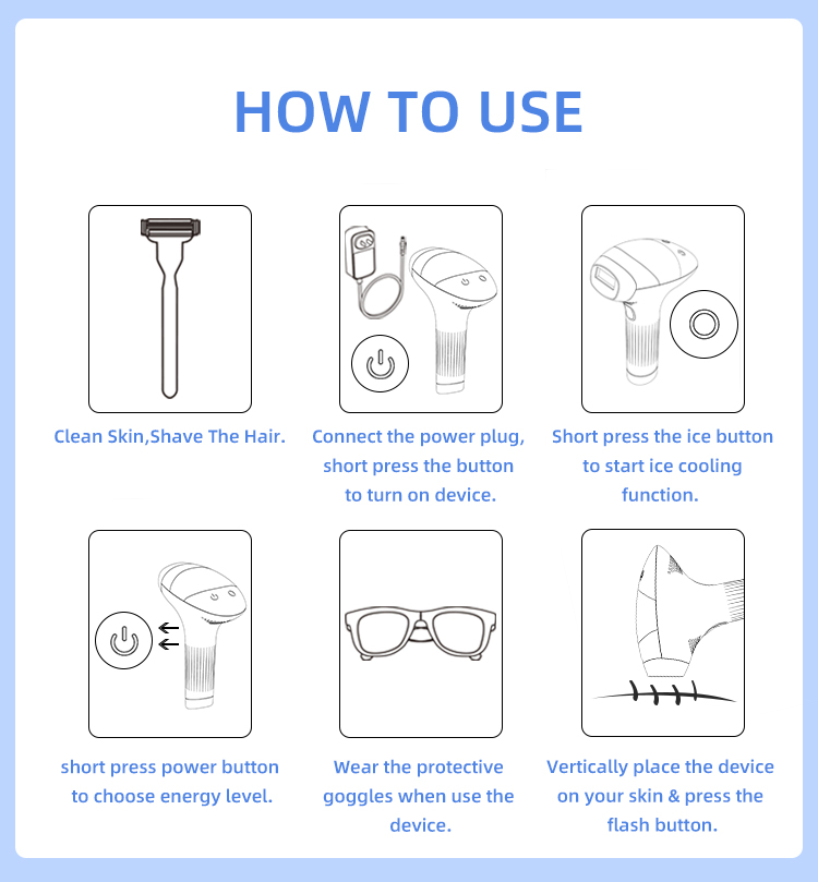 IPL Hair Removal Device View 8