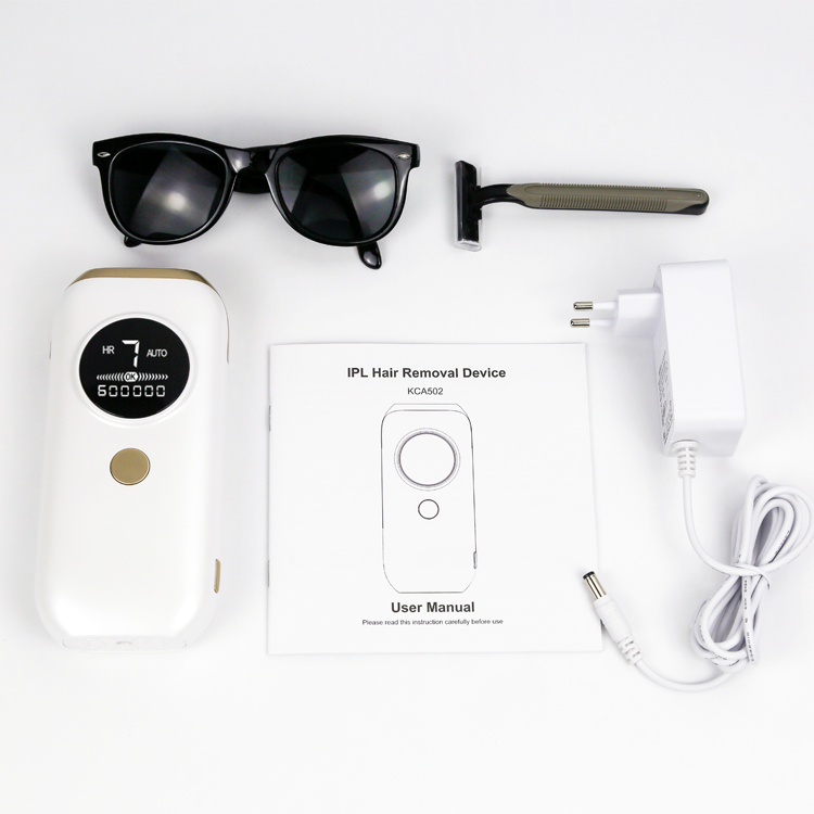 IPL Intense Pulsed Light Laser Epilator Ipl Hair Removal Suitable for All Types of Skins and Hair with Smart Skin Tone Sensor