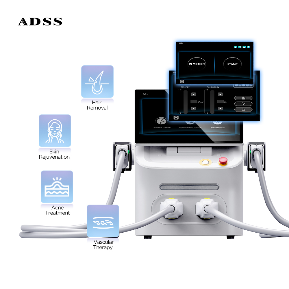 ADSS Best IPL Laser for Painfree Hair Removal Laser Hair Removal Machine