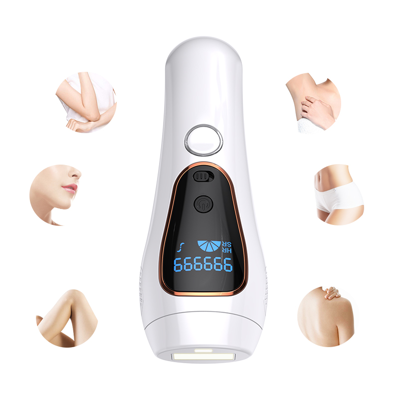 OEM OEM Portable Smart Skin Color Detection Permanent Home IPL Hair Removal CE ROHS FCC