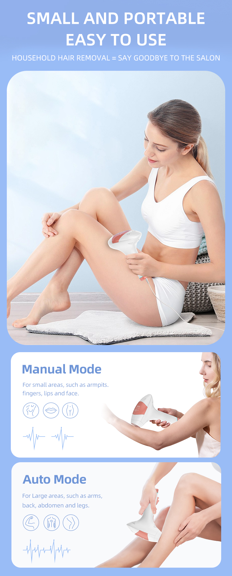IPL Hair Removal Device View 3