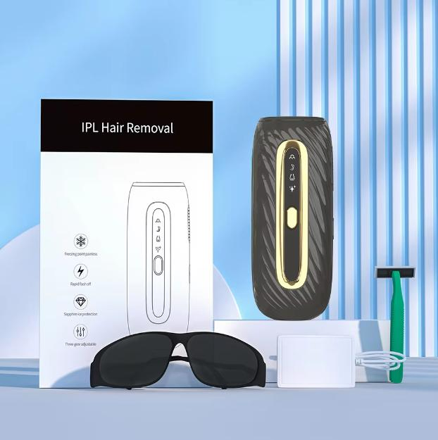 Wireless Portable IPL Hair Removal Device Pain-Free Home Laser Hair Removal
