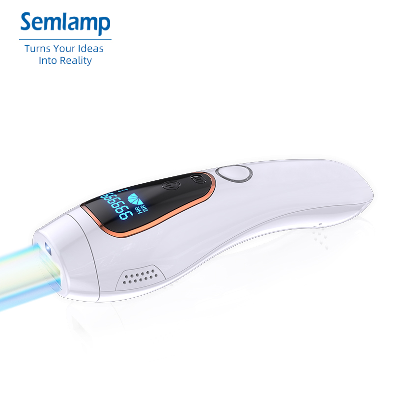 OEM OEM Portable Smart Skin Color Detection Permanent Home IPL Hair Removal CE ROHS FCC