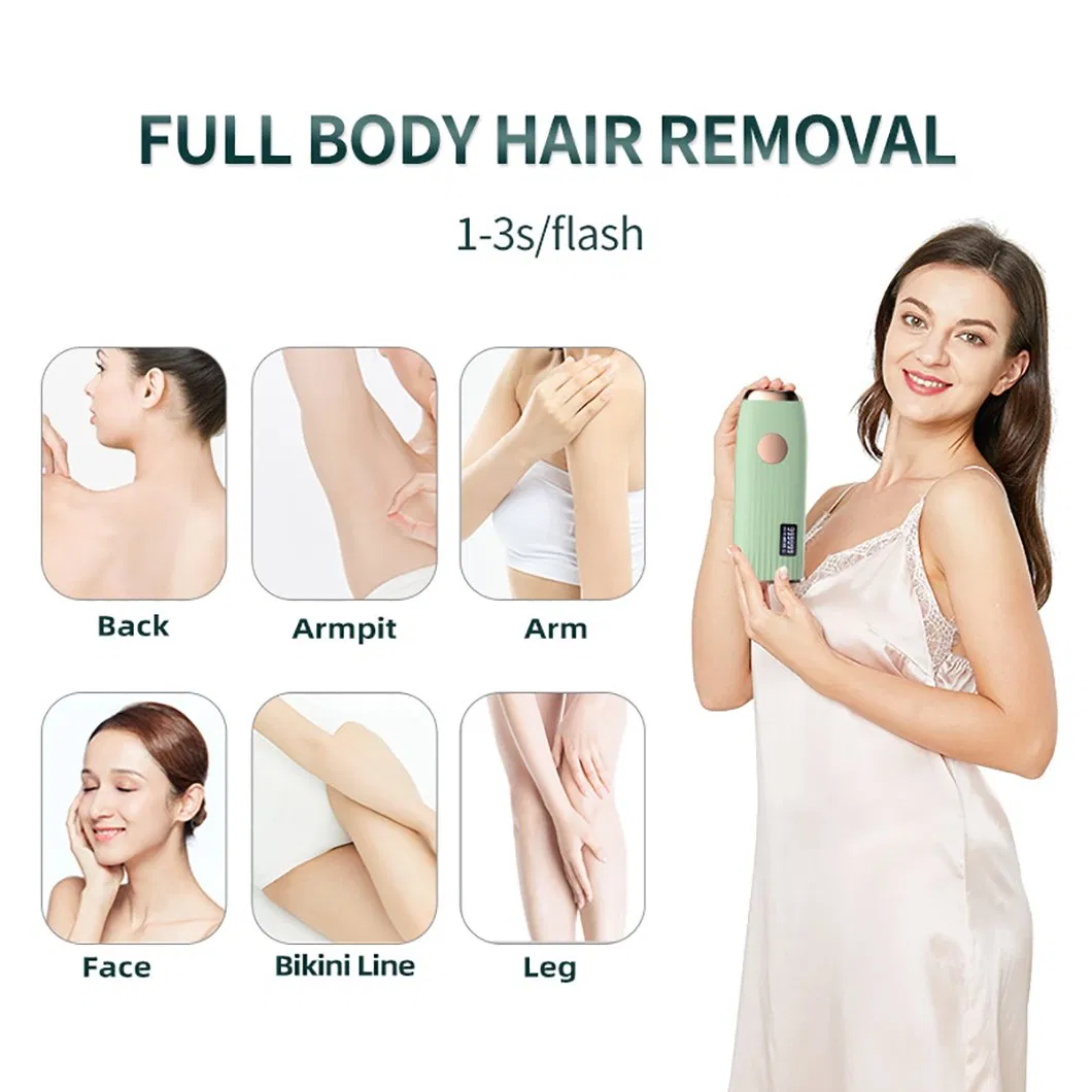 Laser skin rejuvenation and hair removal device showcase