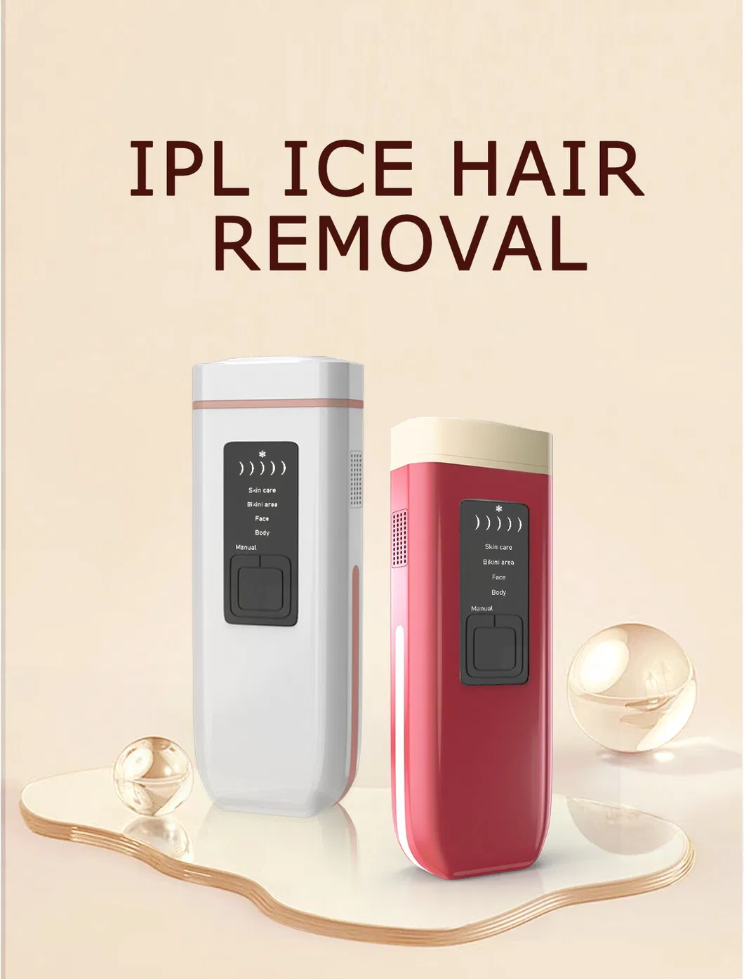 Professional Portable Permanent IPL Ice Hair Removal