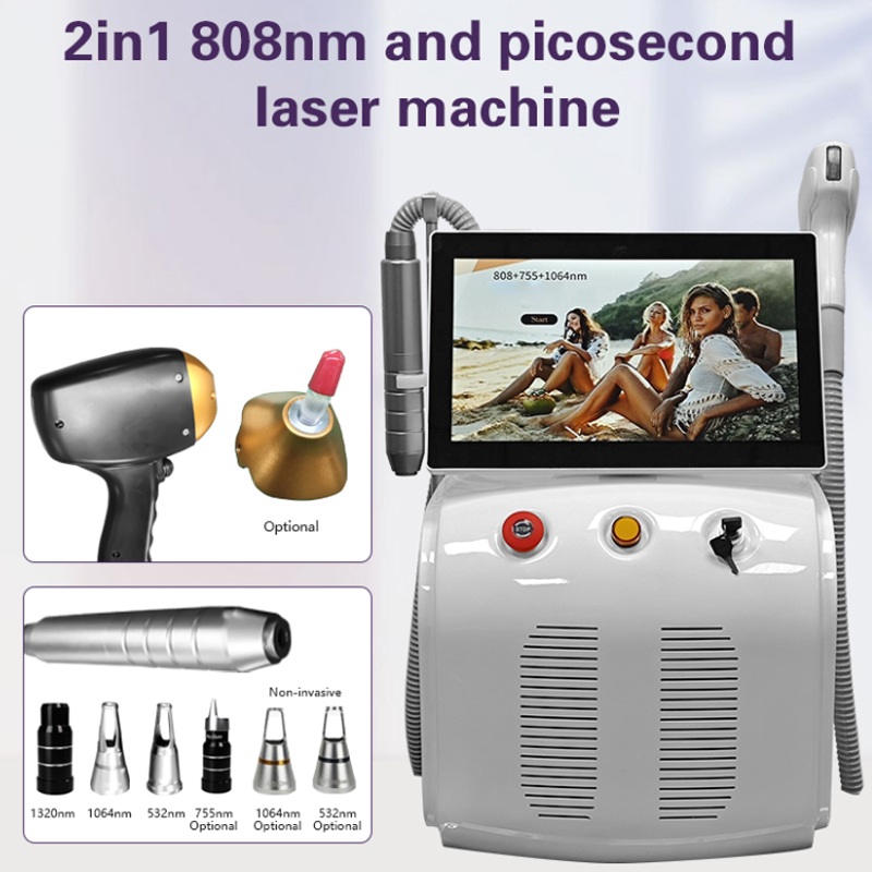 Triple Wave Ice Titanium Diode Laser 808nm Diode Laser Hair Removal 755 808 1064 Diode Laser For Hair Removal Machine