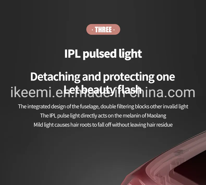 IPL Hair Removal Device Package