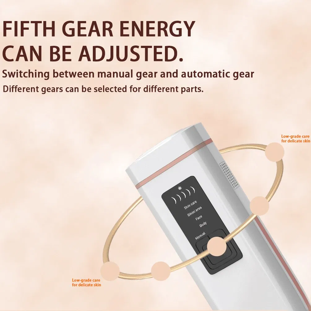 Factory Wholesale Professional Portable Permanent IPL Ice Hair Removal for Home Use