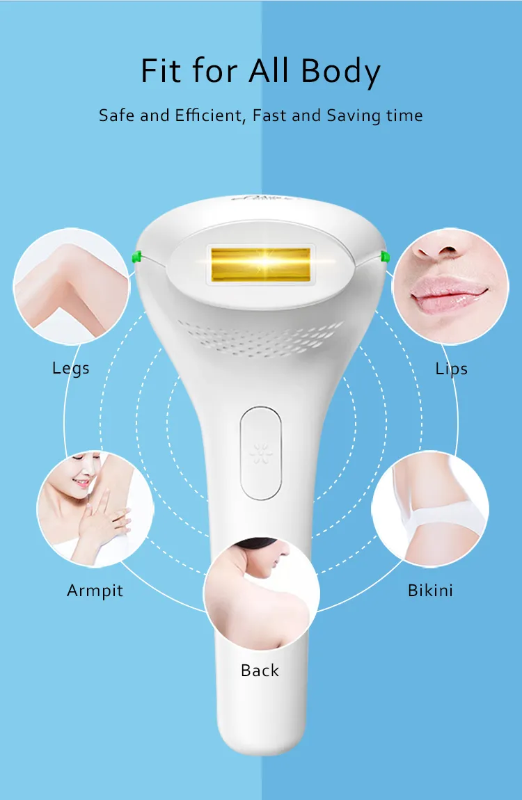 Permanent Device Portable Painless Laser Epilator Skin Rejuvenation Home Epilation IPL Hair Removal OEM