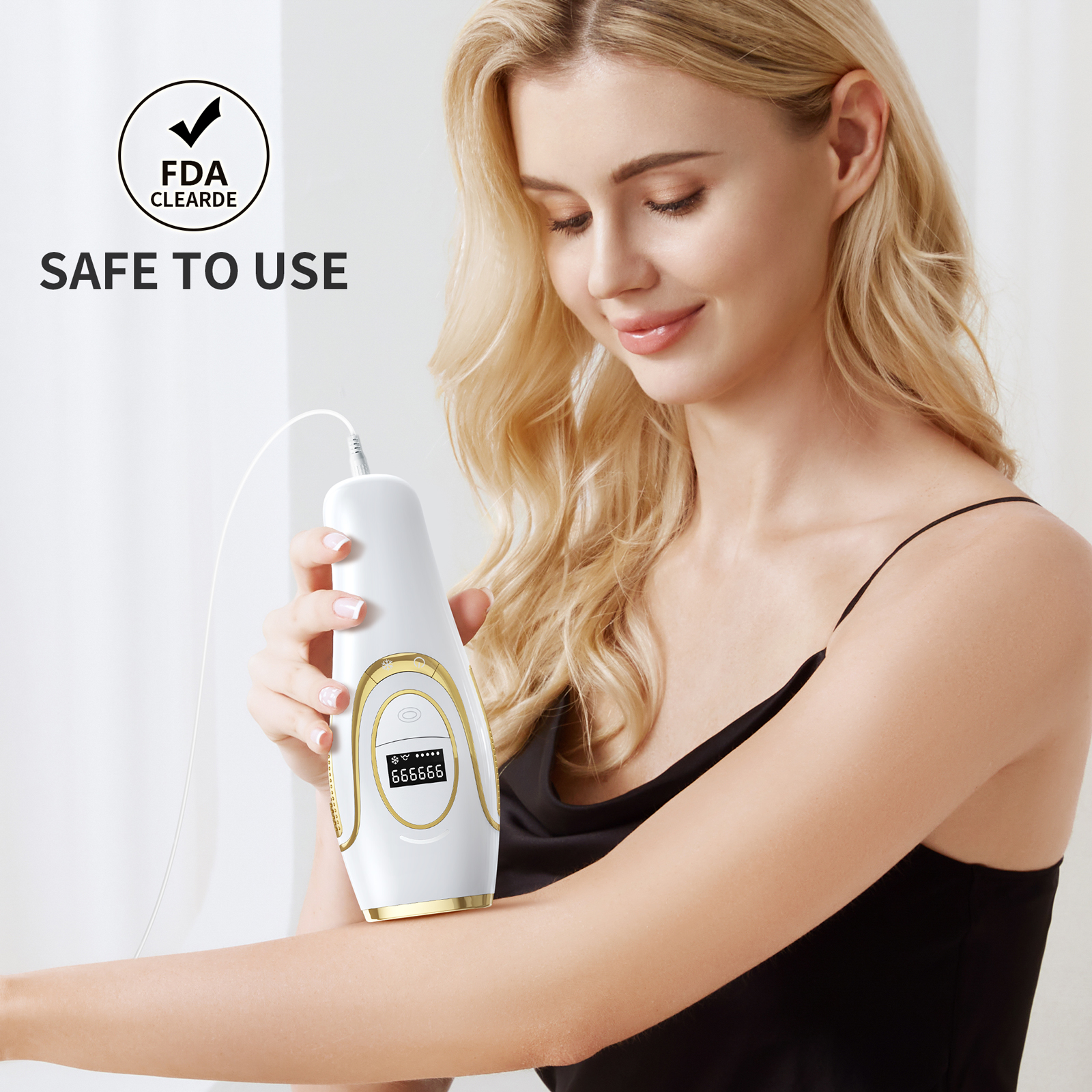 99w Shots Ice Cooling Laser Hair Removal Device Home Use Handle Ipl Hair Removal Machine