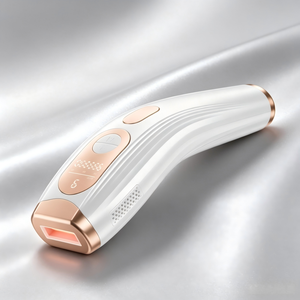 Flat Panel Home Use IPL Hair Removal Device for Face and Body Includes Freezing Point for Armpits Easy Ice-Based Hair Removal