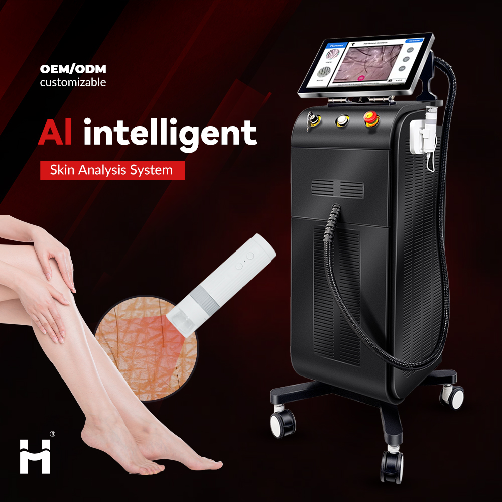 510K TUV CE ROHS MDSAP Ice High Power 1600-2000W 3 Waves 755 808 1064nm Hair Removal Beauty Salon Equipment Price