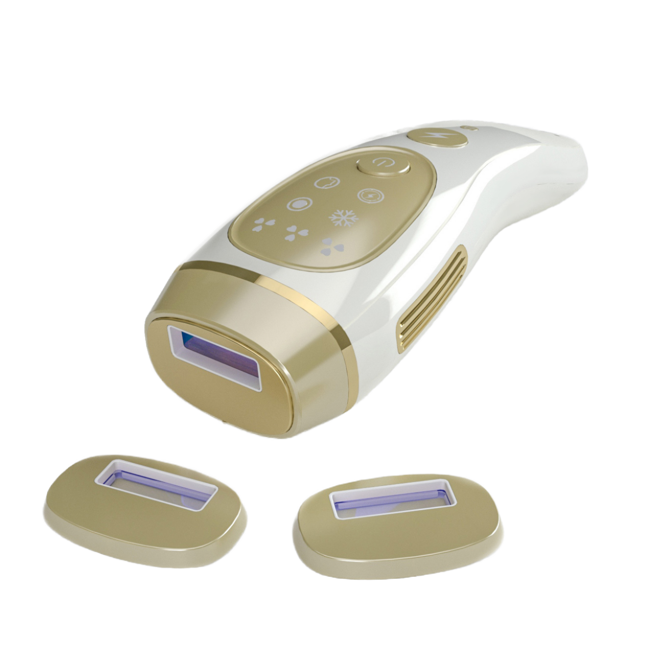 Unlimited Flashes 510k Painless Whole Body Face IPL Hair Epilator Handheld Ice Cooling Hair Removal Machine for Home Use Skin