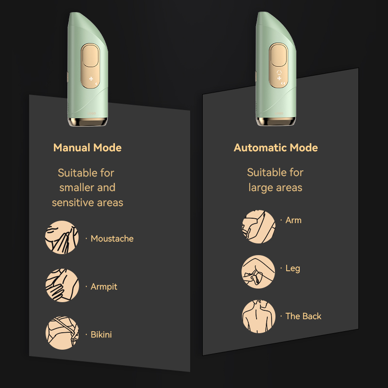 Permanent IPL Hair Removal Machine Skin Rejuvenation Armpit Small Ice Cooling Home Use Customized Label
