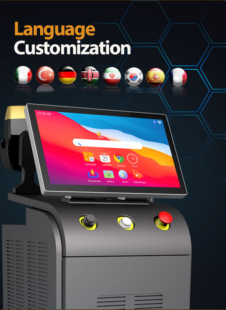 Multi-Language System Screen