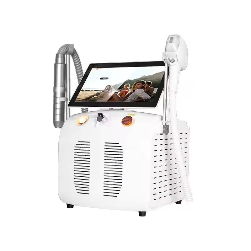 Triple Wave Ice Titanium Diode Laser 808nm Diode Laser Hair Removal 755 808 1064 Diode Laser For Hair Removal Machine
