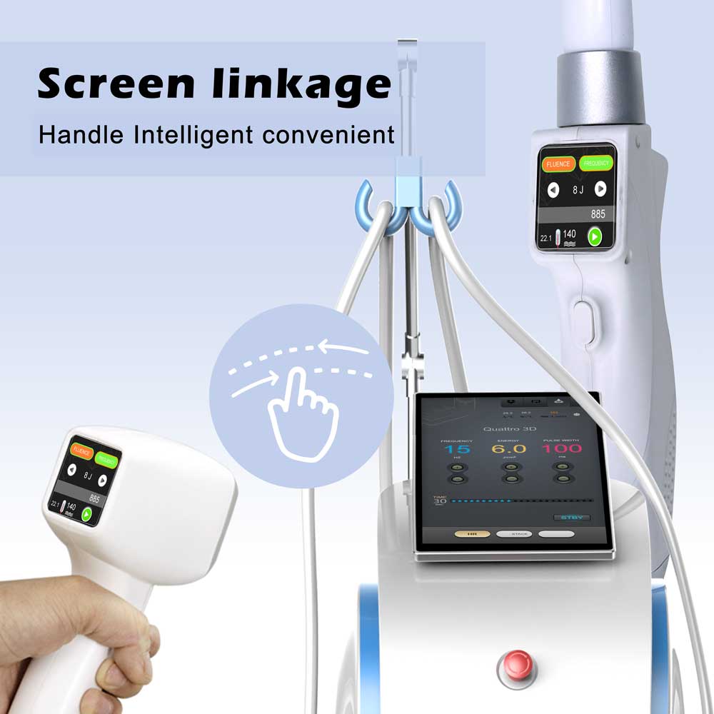 AI 800W-4000W Diode Laser Hair Removal Machine Cooling Home Use Titanium Laser Handle 1064nm 3 Waves For Skin Rejuvenation EU