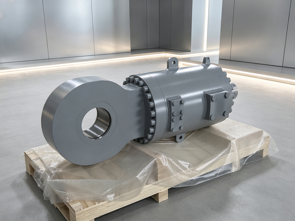 High-performance hydraulic cylinder for UBE UM vertical roller mill