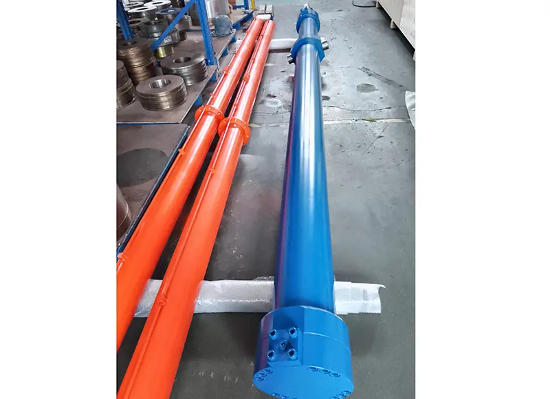 China Hydraulic Harrow Cylinder for Cement Stacker & Reclaimer Manufacturer, Exporter