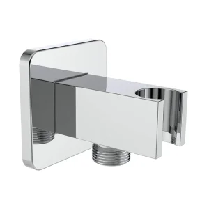 High-Quality Wall Mounted Handheld Shower Holder/ Wall Mount Shower Bracket With Flange G1/2 Shower Hose Connector, Wall Mounted Drop Union Male Water Outlet Manufacturers, Products