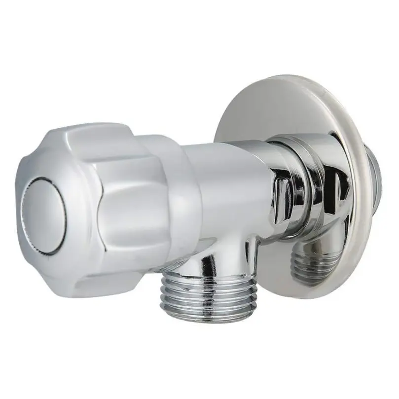 High-Quality European Standard Copper Angle Valve G1/2in Water Stop Valve for Washbasin Kitchen Faucet Water Heater Toilet Products, Product