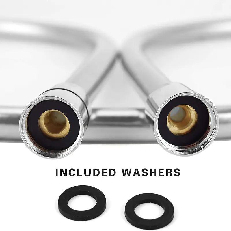 Cheap Flexible PVC Hose for Handheld Shower Head, Durable and Lightweight with Brass Insert Companies, Exporters
