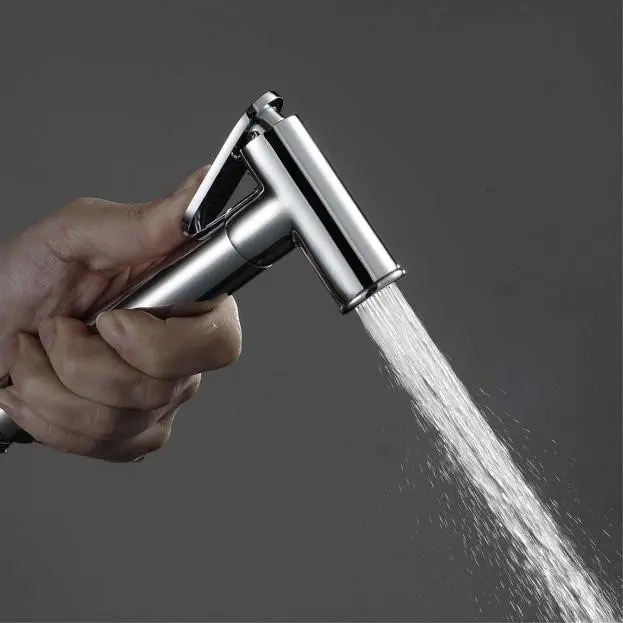 China Bidet Sprayer for Toilet Single Spray Gun Bidet Sprayer Copper Material Handheld Bidet Sprayer for Toilet Round Hand Held Bidet Sprayer Suitable for Women, Pets and Baby Diaper Cleaning Manufacturers, Company