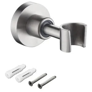 Wholesale Handheld Shower Head Holder Adjustable 304 Stainless Steel Handheld Shower Head Bracket Holder Wall Mount,Shower Wand Holder Brushed Nickel Supplier, Company