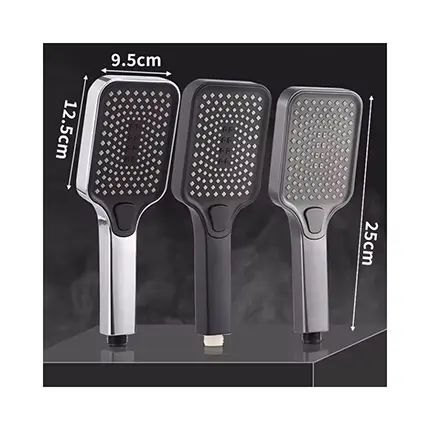 China Shower Head High Pressure 4 Spray Modes Handheld Showerhead Powerful Rain Shower Head for Home Hotel Steam Showers Supplier, Company
