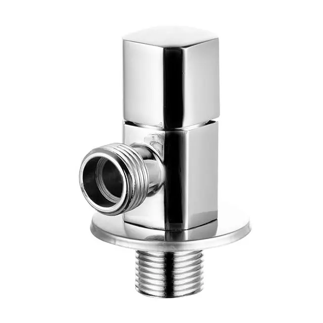 High-Quality Brass Angle Stop Valve Shut Off G1/2inch,plplaaoo Sink Shut Off Valve,1Pc Bathroom Water Control Angle Valve Company, Products