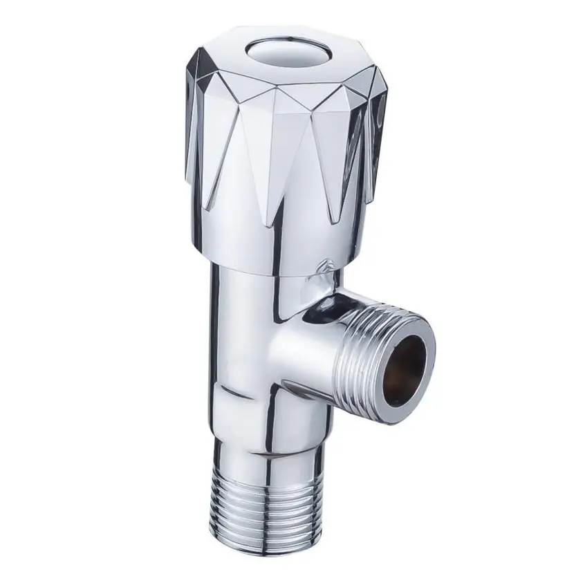 OEM Water Angle Valve Water Heater Sturdy Angle Valves Angle Valves Hot and Cold Conversion Valves White Copper Hot and Cold Water Valve Thicken Manufacturer, Company