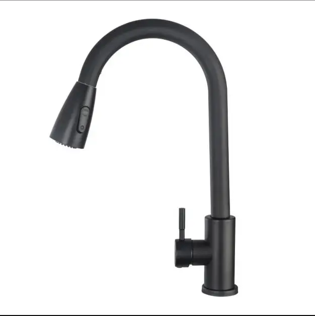 High-Quality Kitchen Faucet with Pulled Down Sprayer, Single Handle Kitchen Sink Faucet, Kitchen Faucet Stainless Steel Supplier, Product