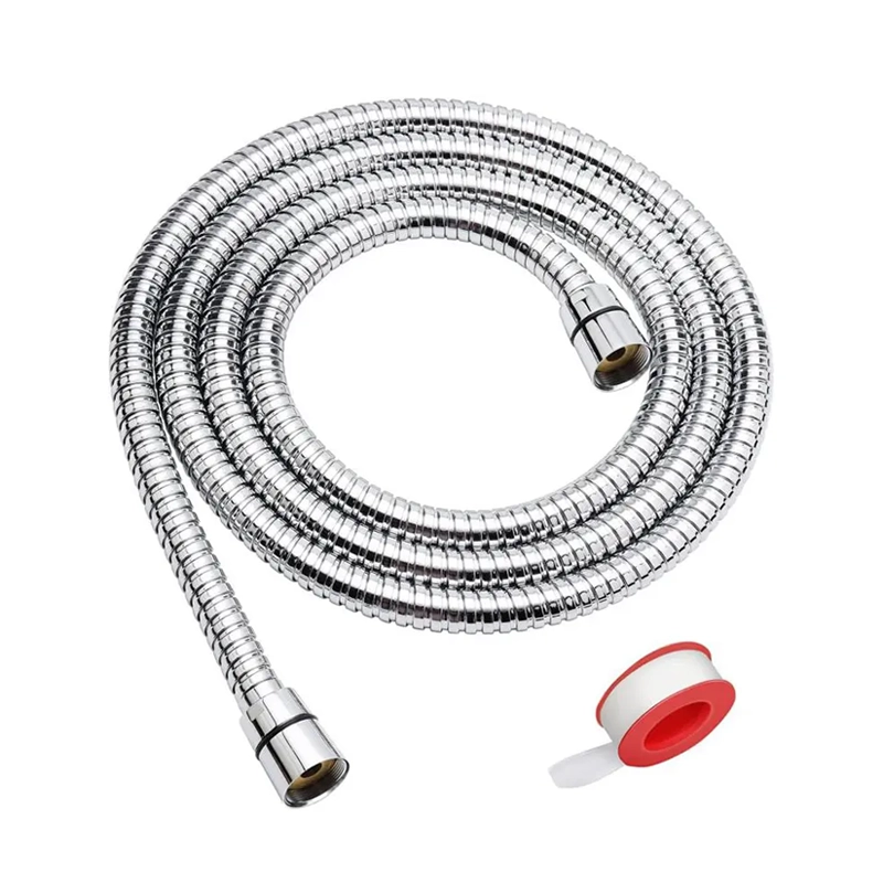High-Quality Universal Flexible Shower Hose - Extra Long, Stainless Steel, Double-Buckle For Handheld Showerhead Suppliers, Products