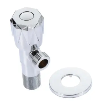 Water Angle Valve water heater — hot and cold conversion valve white copper thickened