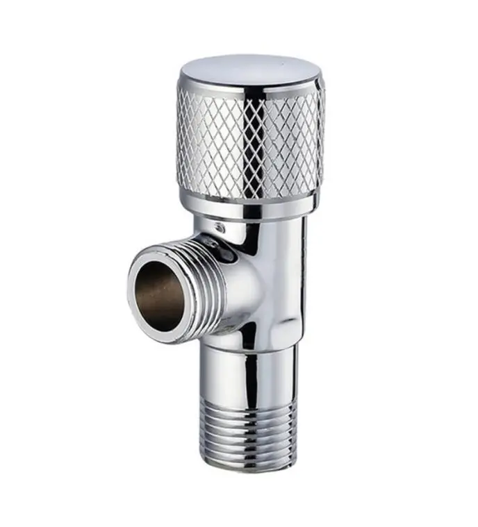 Wholesale Bathroom Angle Stop Valve Shut Off Quarter Turn Hot Cold Water Shut Off Valve For Toilet Kitchen Sink,  (Color : Silver, Gold, Black, Silver) Supplier, Companies