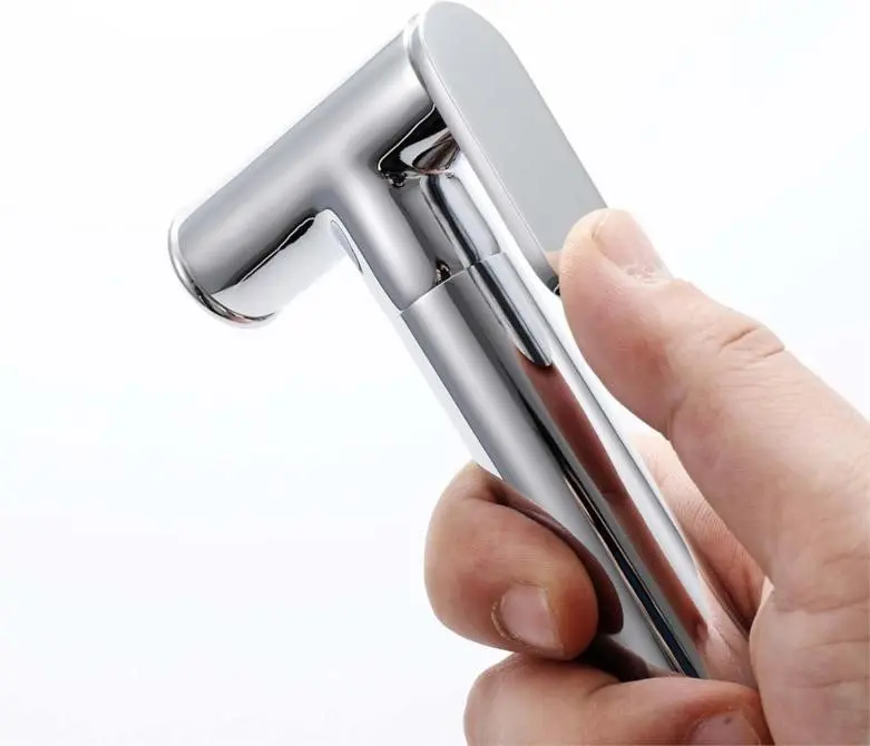 China Bidet Sprayer for Toilet Single Spray Gun Bidet Sprayer Copper Material Handheld Bidet Sprayer for Toilet Round Hand Held Bidet Sprayer Suitable for Women, Pets and Baby Diaper Cleaning Manufacturers, Company