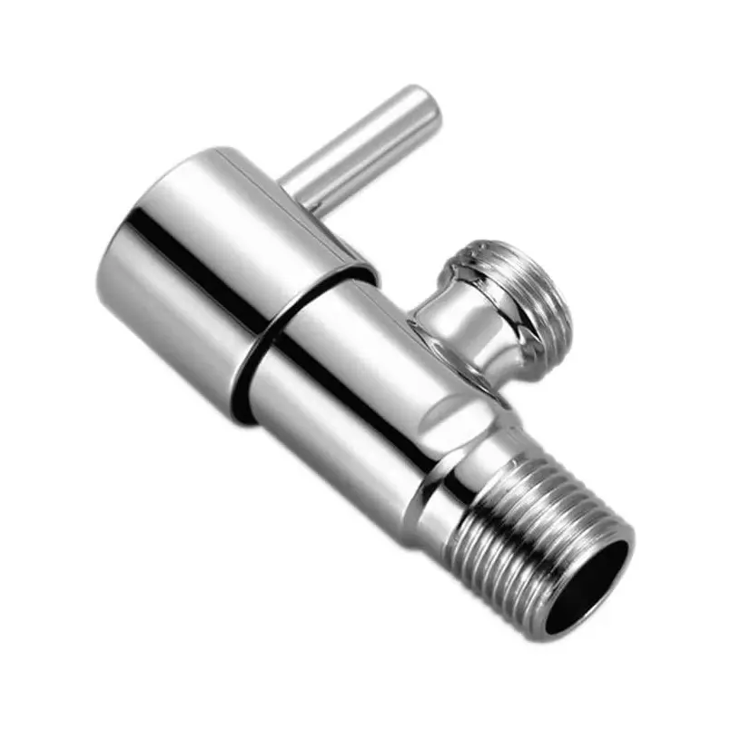 OEM Brass Angle Stop Valve Shut Off G1/2inch,plplaaoo Sink Shut Off Valve,1Pc Bathroom Water Control Angle Valve Faucet Tap Sturdy and Durable Brass Chrome Plated Accessories Companies, Exporters