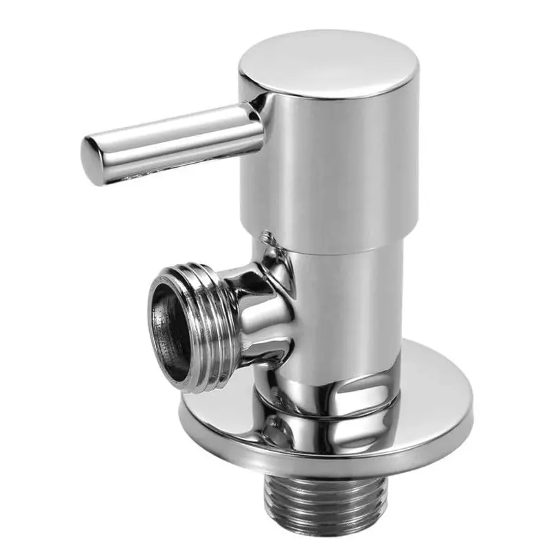 OEM Brass Angle Stop Valve Shut Off G1/2inch,plplaaoo Sink Shut Off Valve,1Pc Bathroom Water Control Angle Valve Faucet Tap Sturdy and Durable Brass Chrome Plated Accessories Companies, Exporters