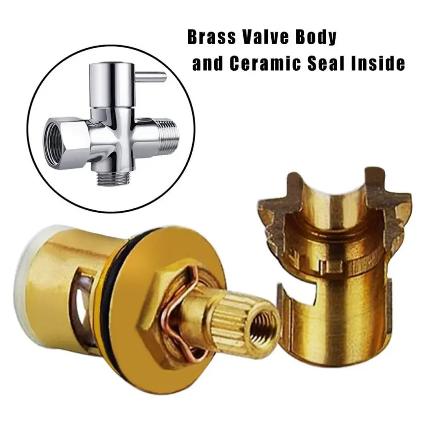 China Solid Brass Angle Valve with Diverter, 3-way G1/2 Valve, Bathroom Universal Shower Arm Diverter for Hand Held Showerhead and Fixed Spray Head (Chrome Finish) Manufacturer, Companies
