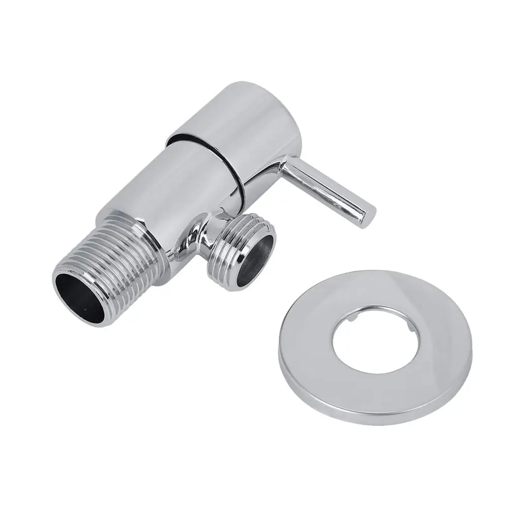 OEM Brass Angle Stop Valve Shut Off G1/2inch,plplaaoo Sink Shut Off Valve,1Pc Bathroom Water Control Angle Valve Faucet Tap Sturdy and Durable Brass Chrome Plated Accessories Companies, Exporters