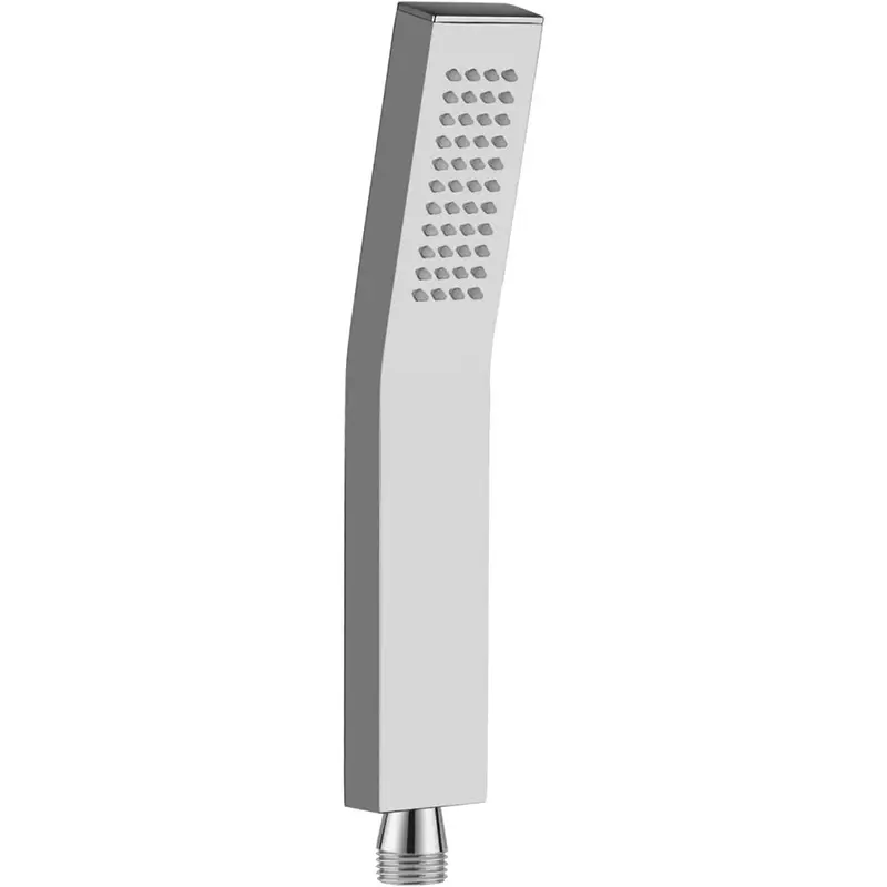 China Brass Hand Held Shower Head, Luxury High Pressure Showerhead Kit with Wall Connector and Hose Set, for Bathroom Showering System Contemporary Square Style (Brushed Nickel) Supplier, Exporter