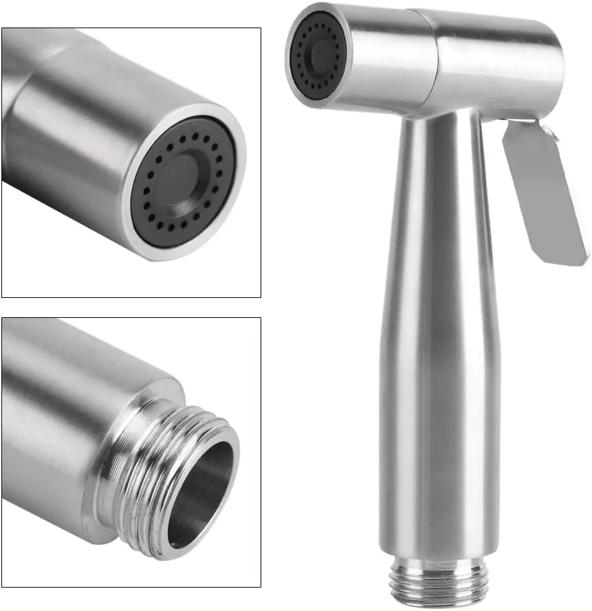 OEM Handheld Bidet Sprayer for Toilet-Adjustable Water Pressure Jet Spray with Plastic T-Valve for Feminine Wash Suppliers, Company