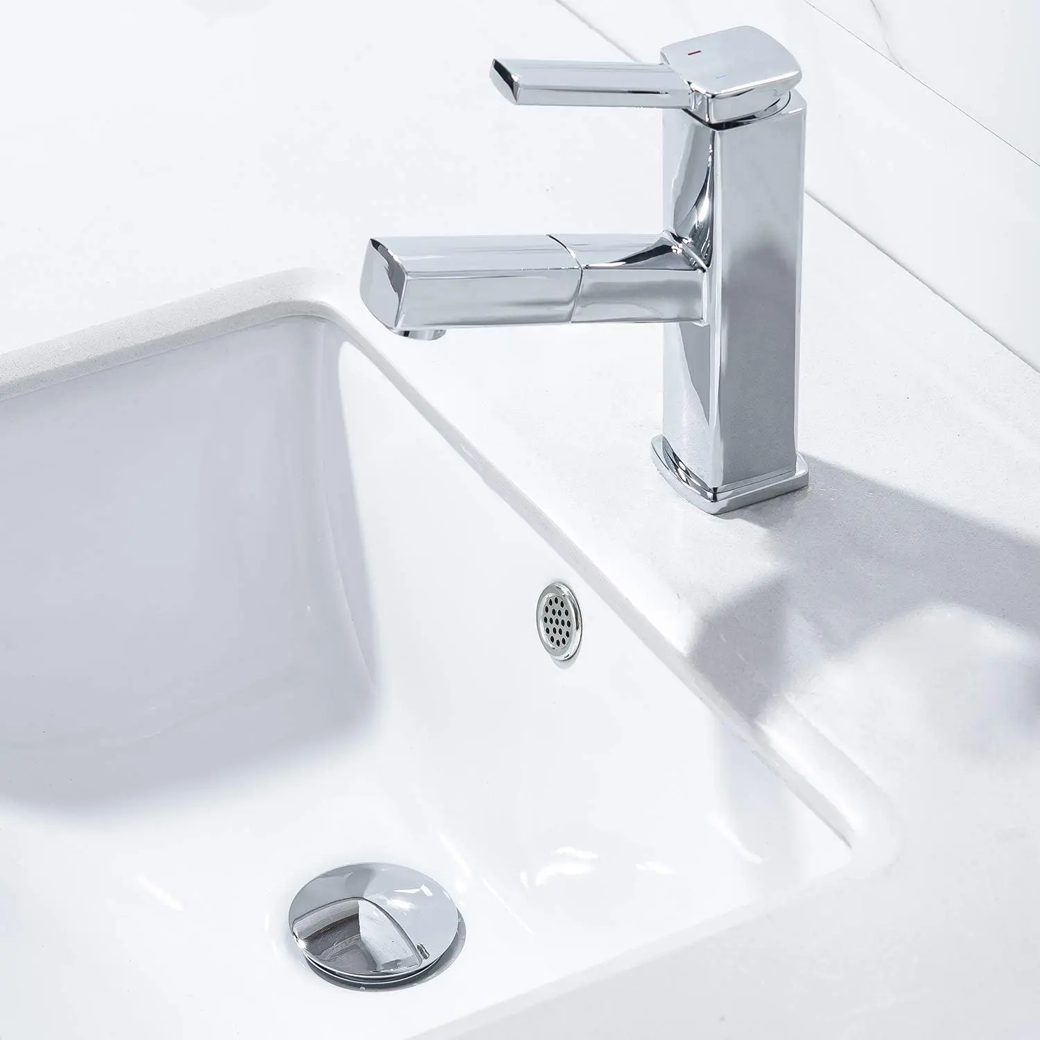 Cheap Pop up Sink Drain Stopper with Overflow Chrome for Bathroom Vessel Vanity Sink Art Basin，Big Cap Sink Drain with Overflow, Metal Pop-up Drain Strainer with Detachable Basket Stopper Supplier, Product