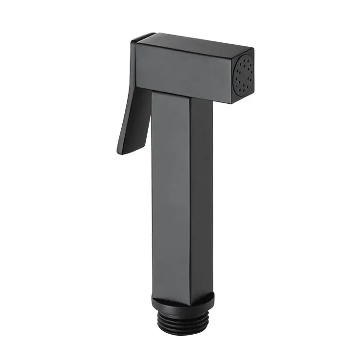 China Bidet Sprayer for Toilet Single Spray Gun Bidet Sprayer Copper Material Handheld Bidet Sprayer for Toilet Square Hand Held Bidet Sprayer Suitable for Women, Pets and Baby Diaper Cleaning Manufacturer, Manufacturers