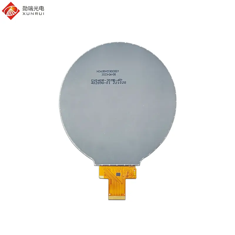 China 4 inch IPS 720×720 MIPI 30pin interface Circular TFT LCD module Manufacturer, Supplier