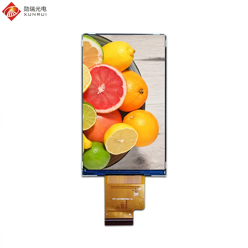 Custom 4.3 inch vertical screen 480×800 RGB 40pin IPS TFT LCD Display Manufacturer, Suppliers