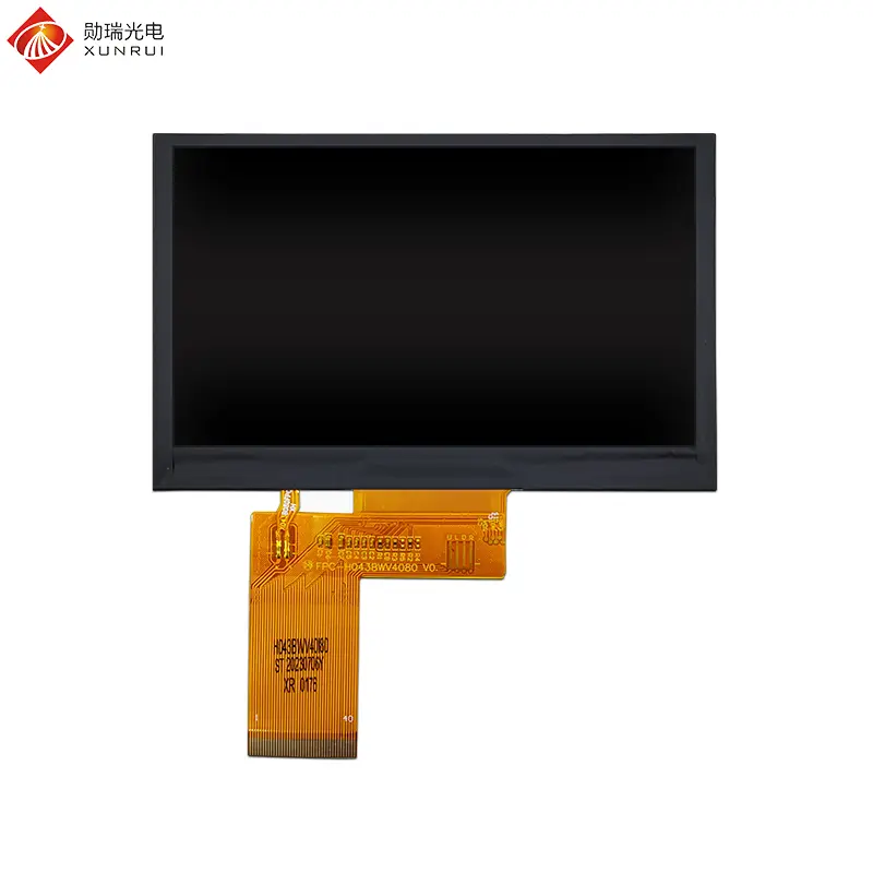 Custom 4.3 inch 800×480 1000nit High brightness IPS TFT LCD module Manufacturers, Suppliers