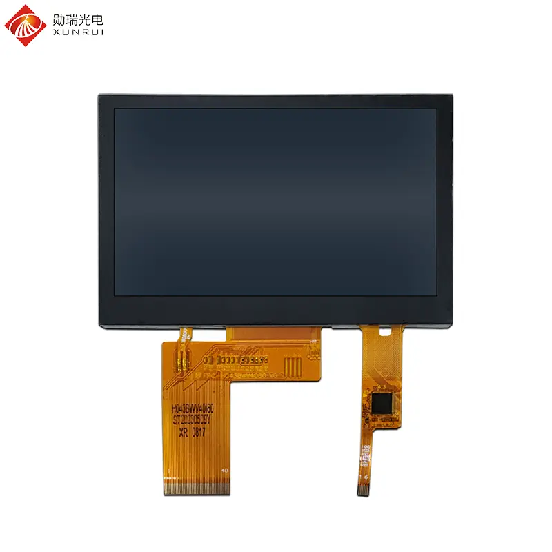 Custom 4.3 inch 800×480 IPS TFT LCD Module with capacitive touch panel Supplier, Factory
